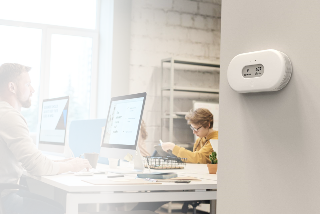smart building sensor voor een betere employee experience