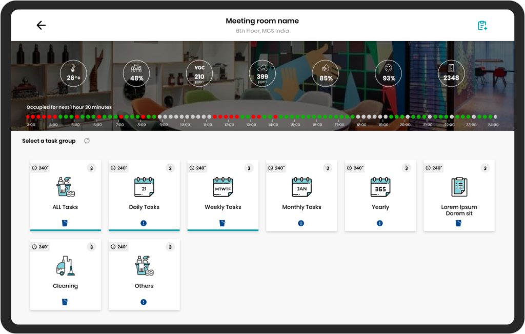 smart building zaal reserveren voor een betere employee experience